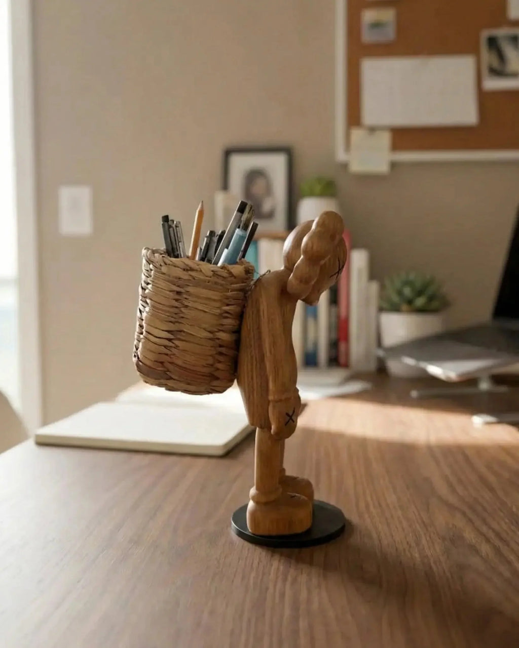 8" Stiftehalter-Figur Schreibtisch-Organizer